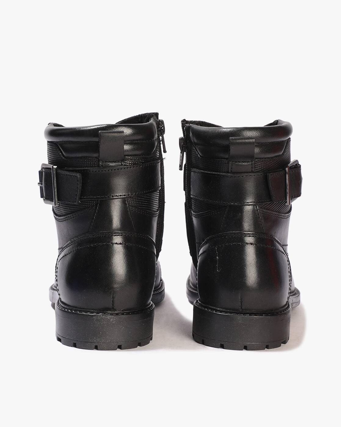 Lee Cooper | Men Lace-Up Ankle-Length Boots|3
