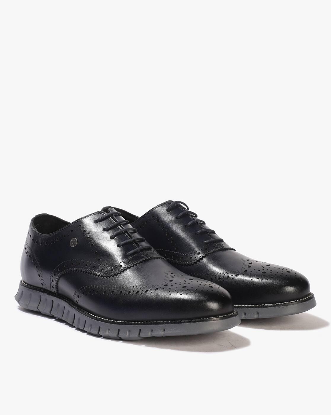 Lee Cooper | Men Leather Lace-Up Brogue Shoes|1