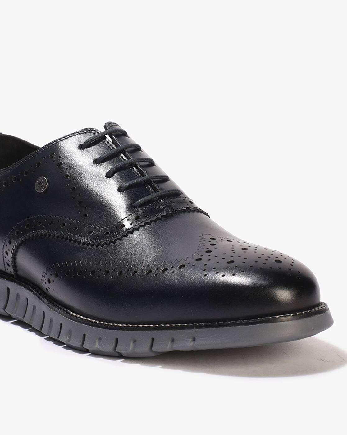 Lee Cooper | Men Leather Lace-Up Brogue Shoes|4