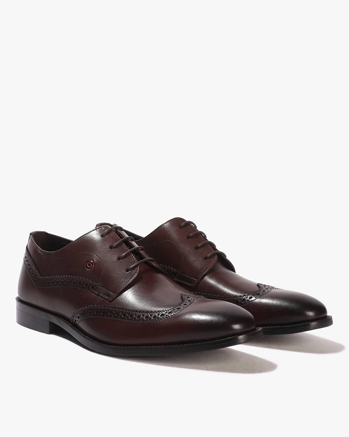 Lee Cooper | Men Round-Toe Wing-Tip Derbys|1