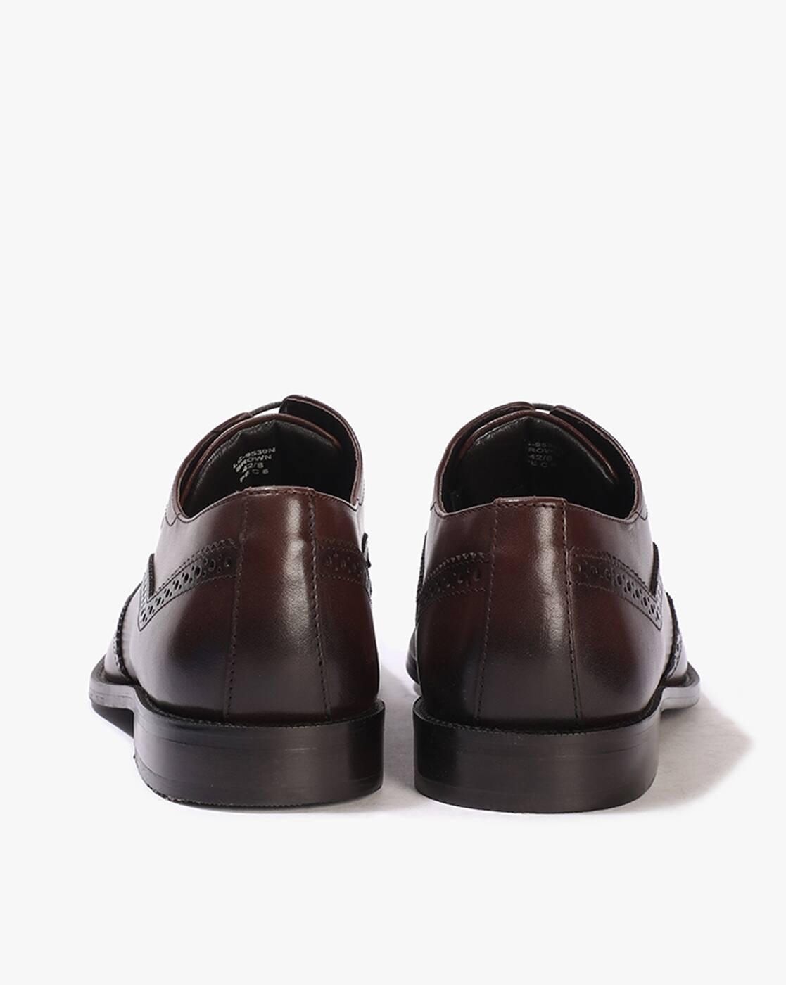 Lee Cooper | Men Round-Toe Wing-Tip Derbys|3