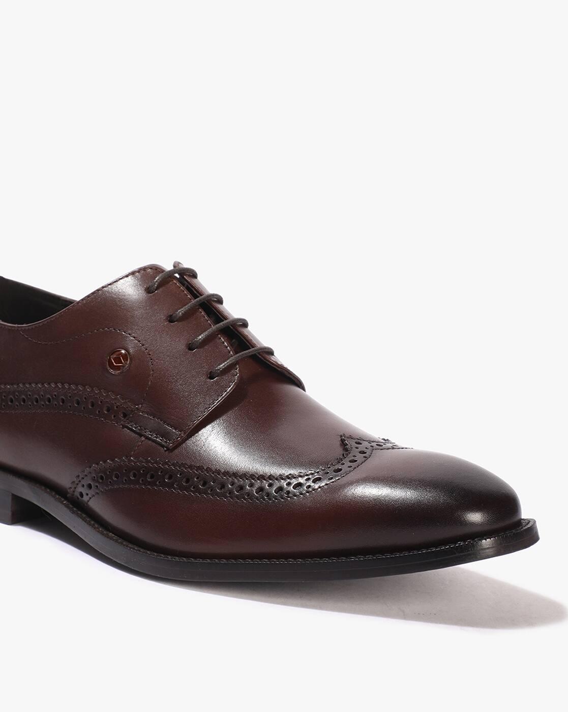 Lee Cooper | Men Round-Toe Wing-Tip Derbys|4