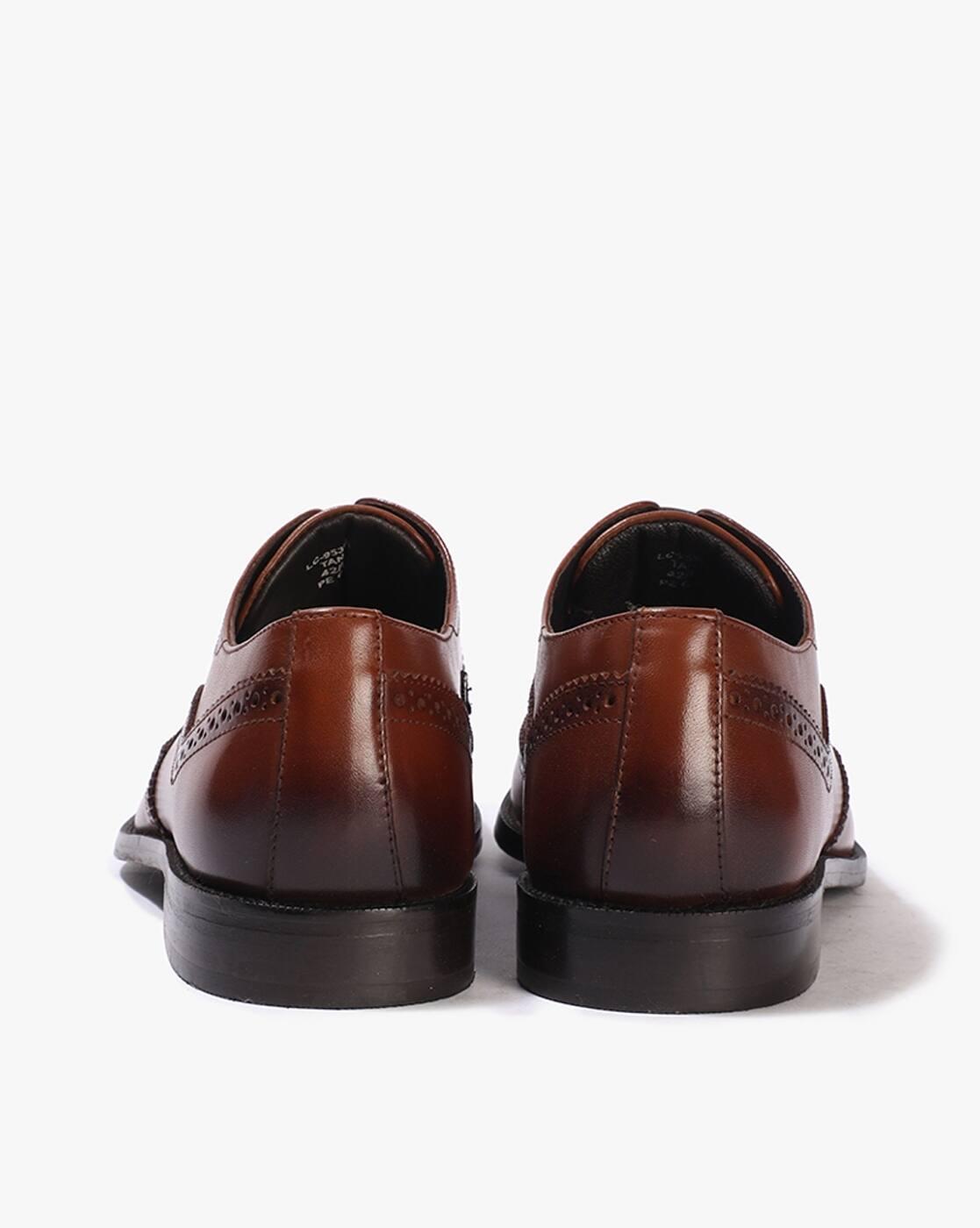 Lee Cooper | Men Round-Toe Wing-Tip Derbys|3