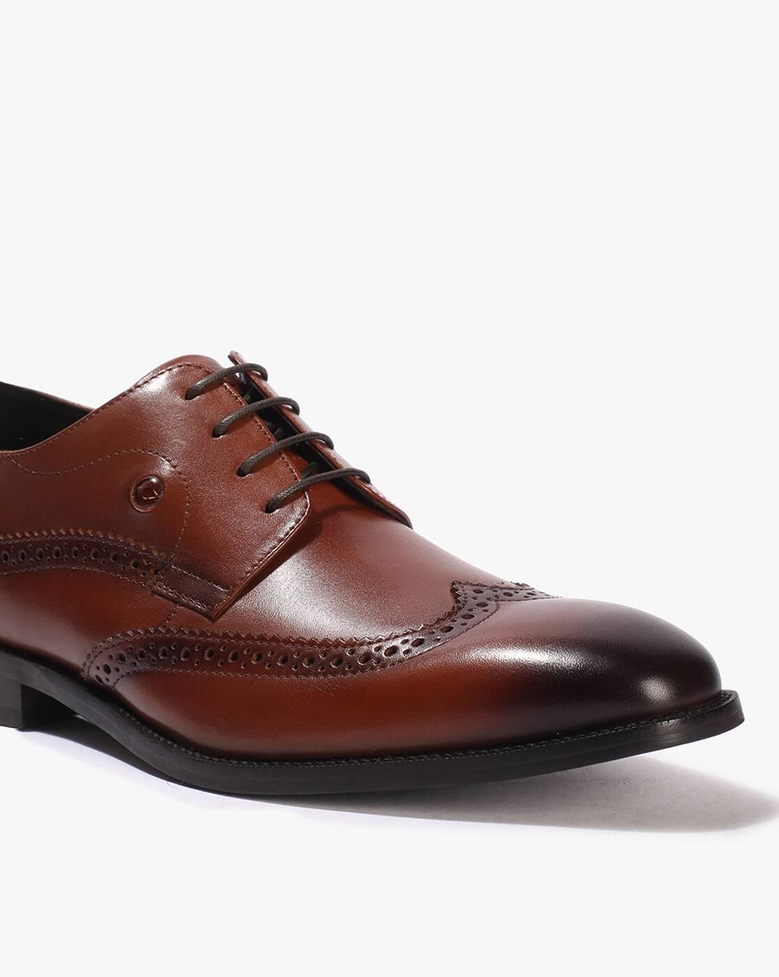 Lee Cooper | Men Round-Toe Wing-Tip Derbys|4