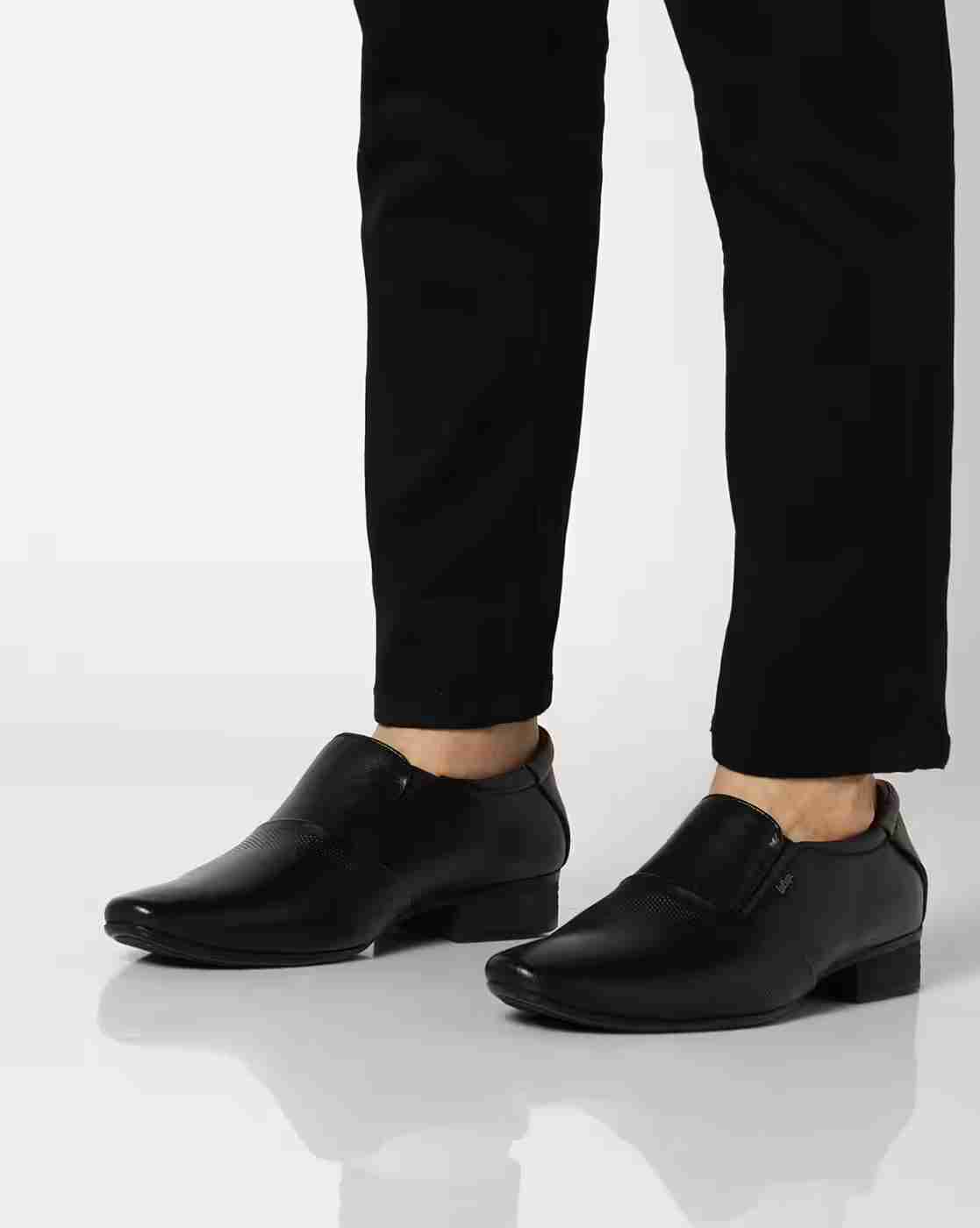 Genuine Leather Formal Slip-On Shoes