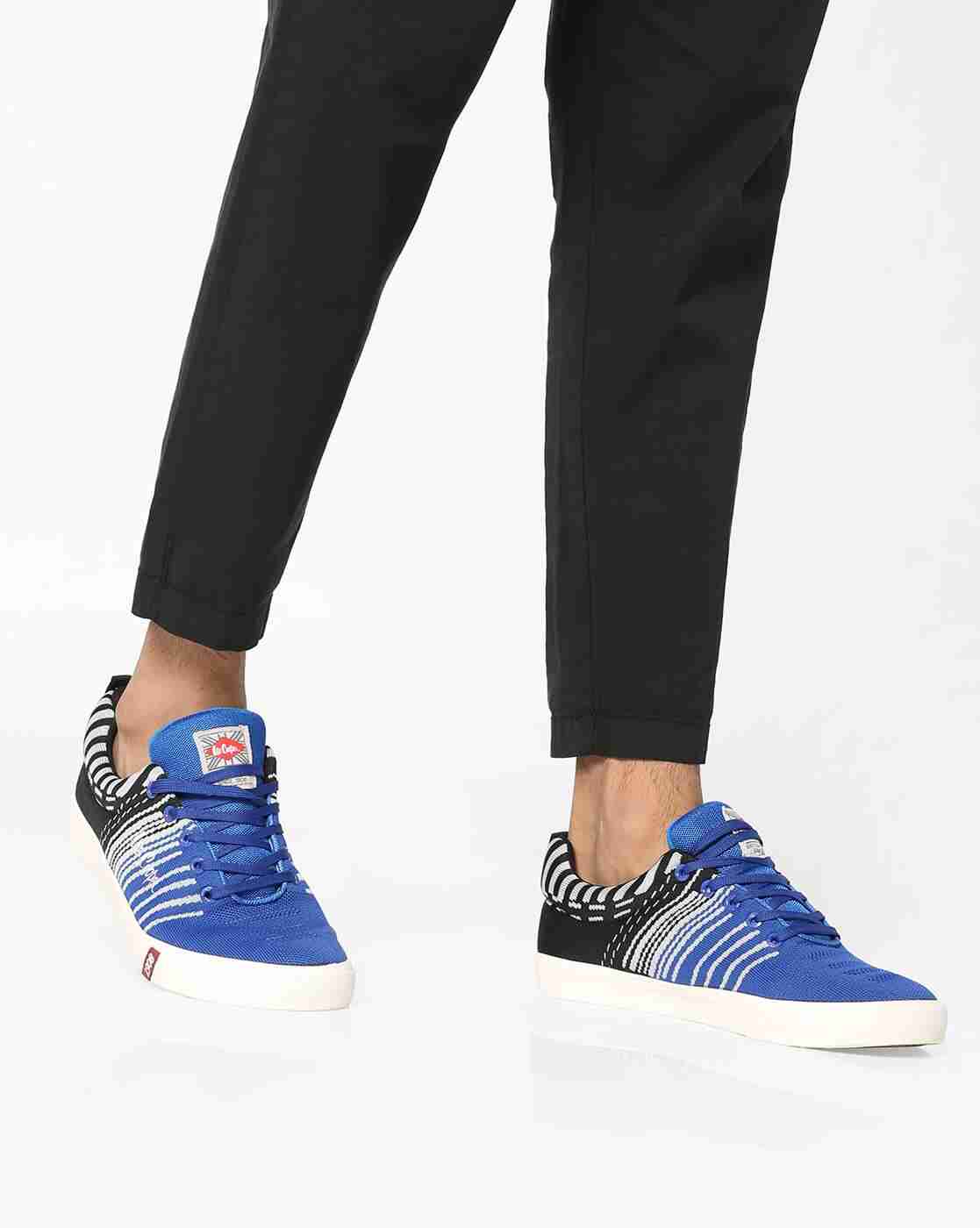 Colourblock Lace-Up Sneakers