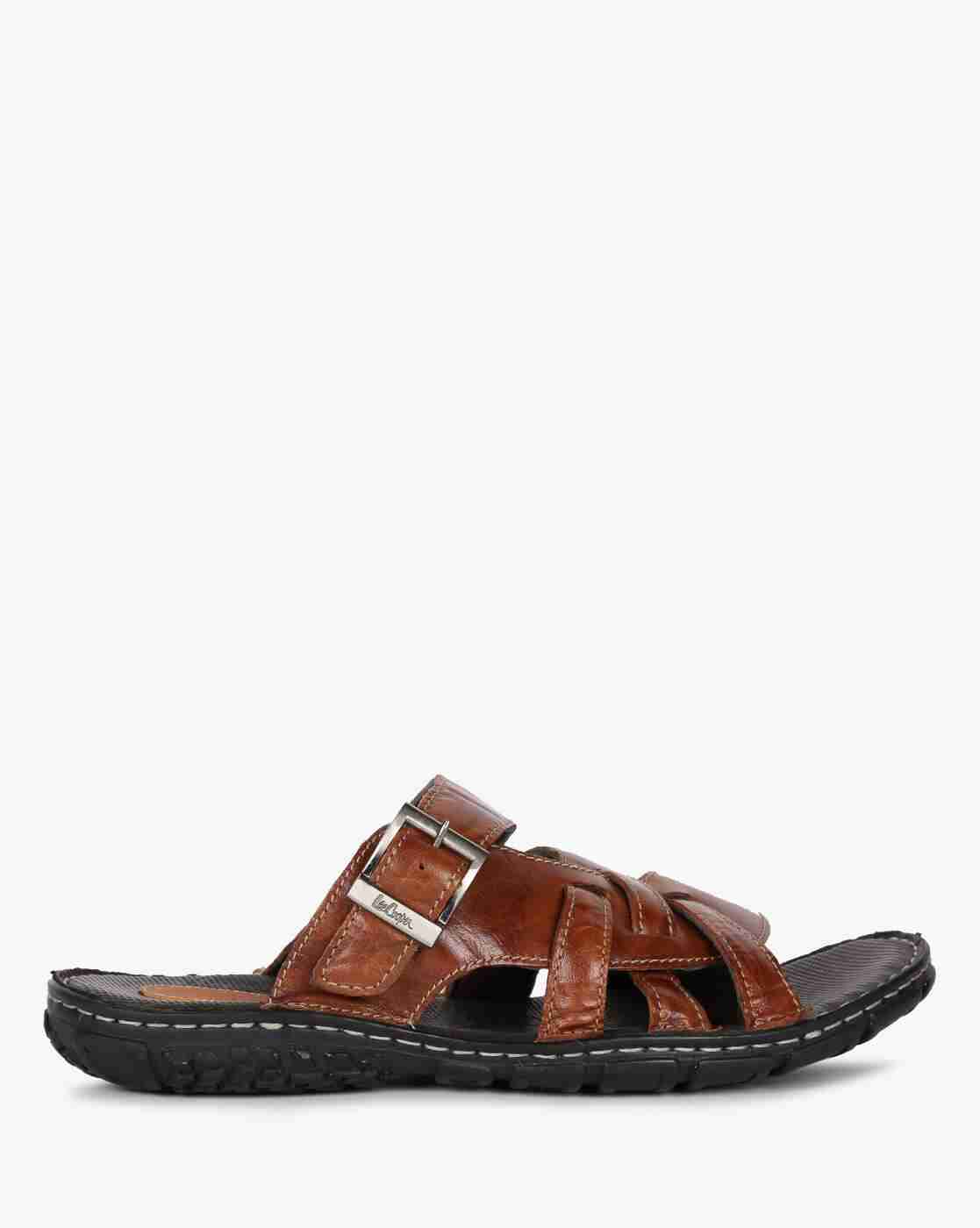 Lee Cooper | Leather Slip-On Sandals|0