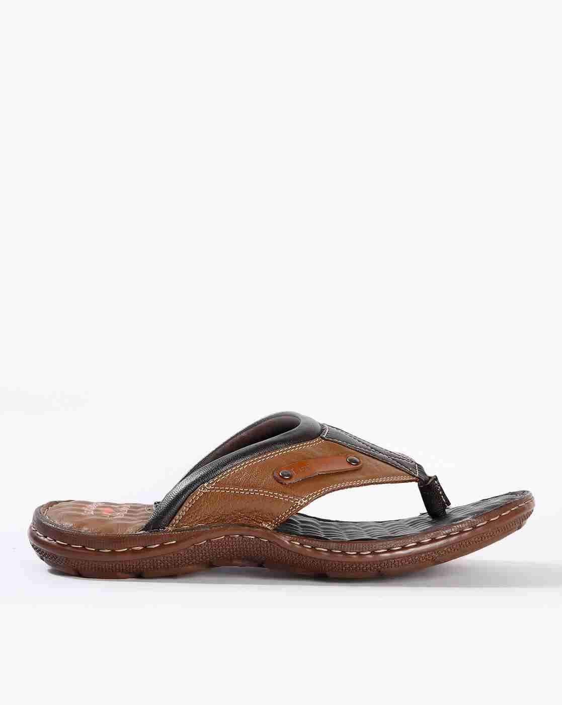 Lee Cooper | Textured Flip-Flops with Thong Strap|0