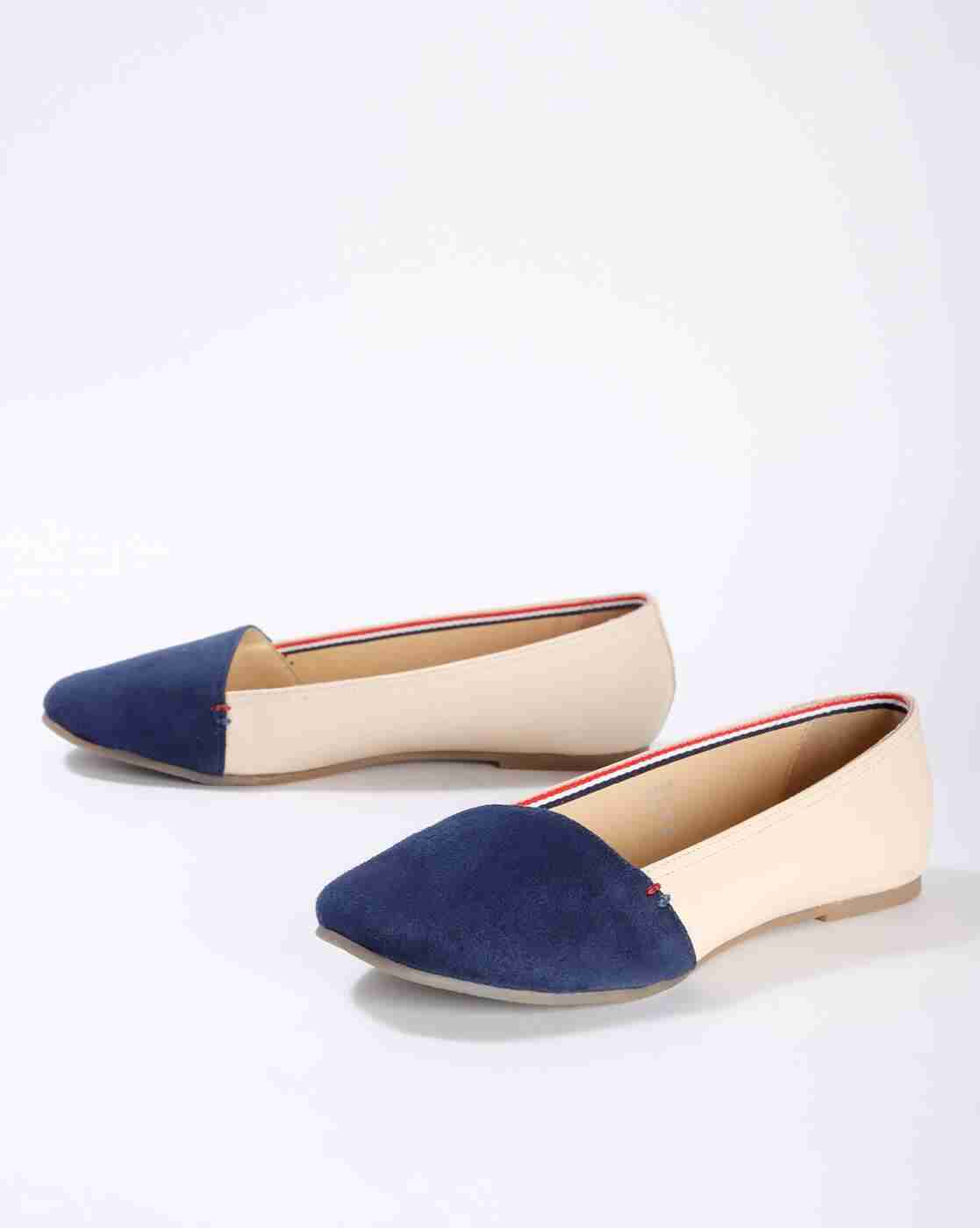 Colourblock Ballerina Shoes