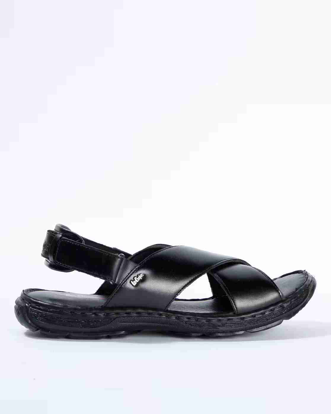 Lee Cooper | Textured Strappy Flat Sandals|0