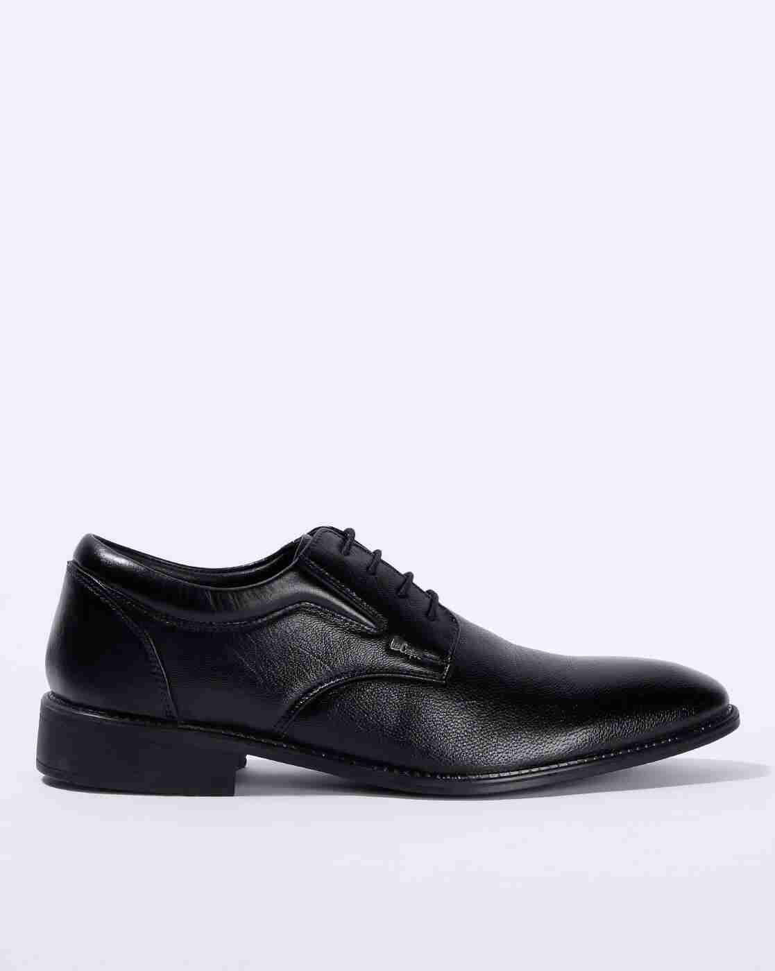 Lee Cooper | Textured Lace-Up Derby Shoes|0
