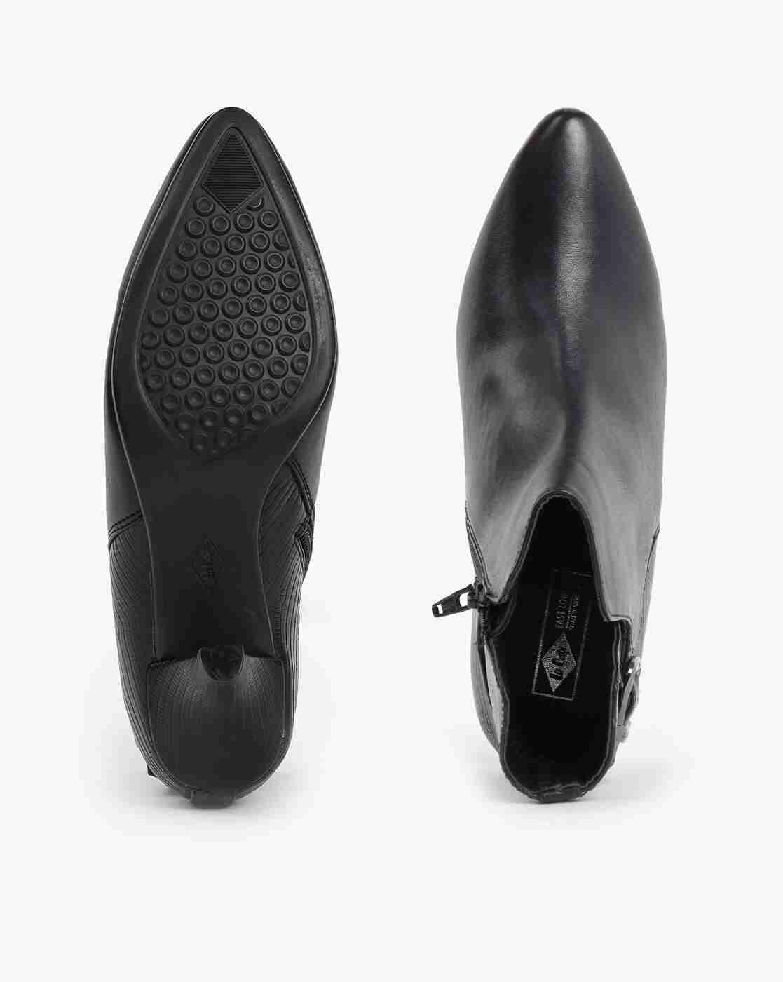Lee Cooper | Pointed-Toe Heeled Shoes with Buckle Fastening|3