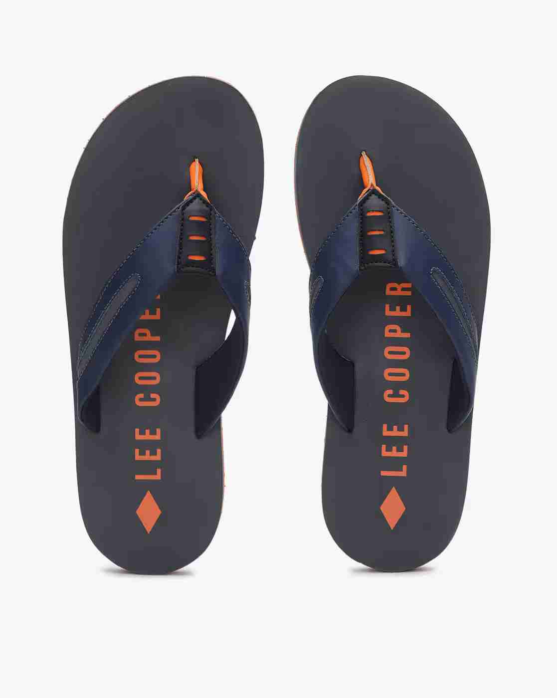 Lee Cooper | Brand Print Thong-Strap Flip-Flops|0