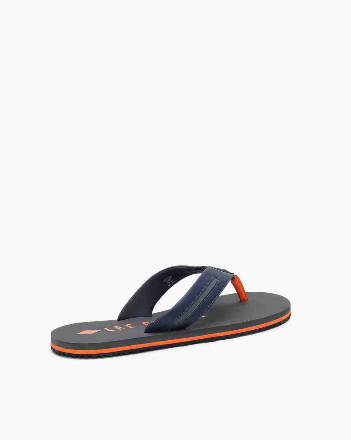 Lee Cooper | Brand Print Thong-Strap Flip-Flops|2