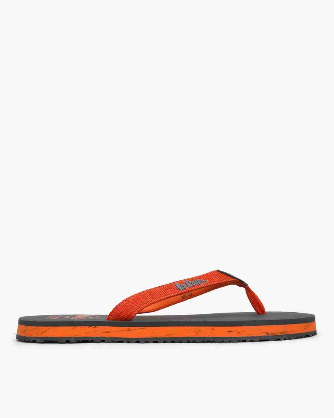 Lee Cooper | Brand Print Thong-Strap Flip-Flops|1