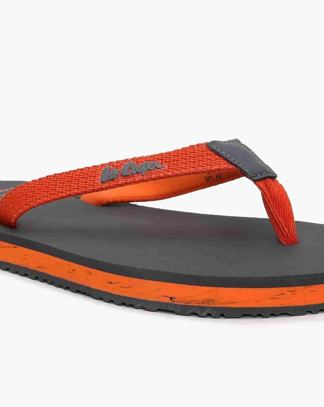 Lee Cooper | Brand Print Thong-Strap Flip-Flops|4