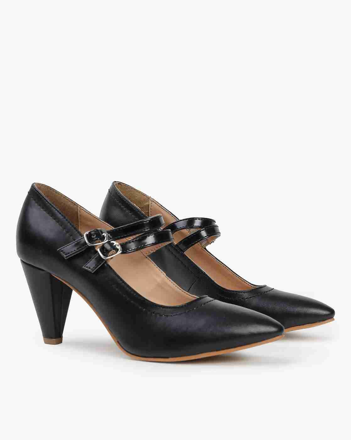 Lee Cooper | Pointed-Toe Cone-Heeled Pumps|0