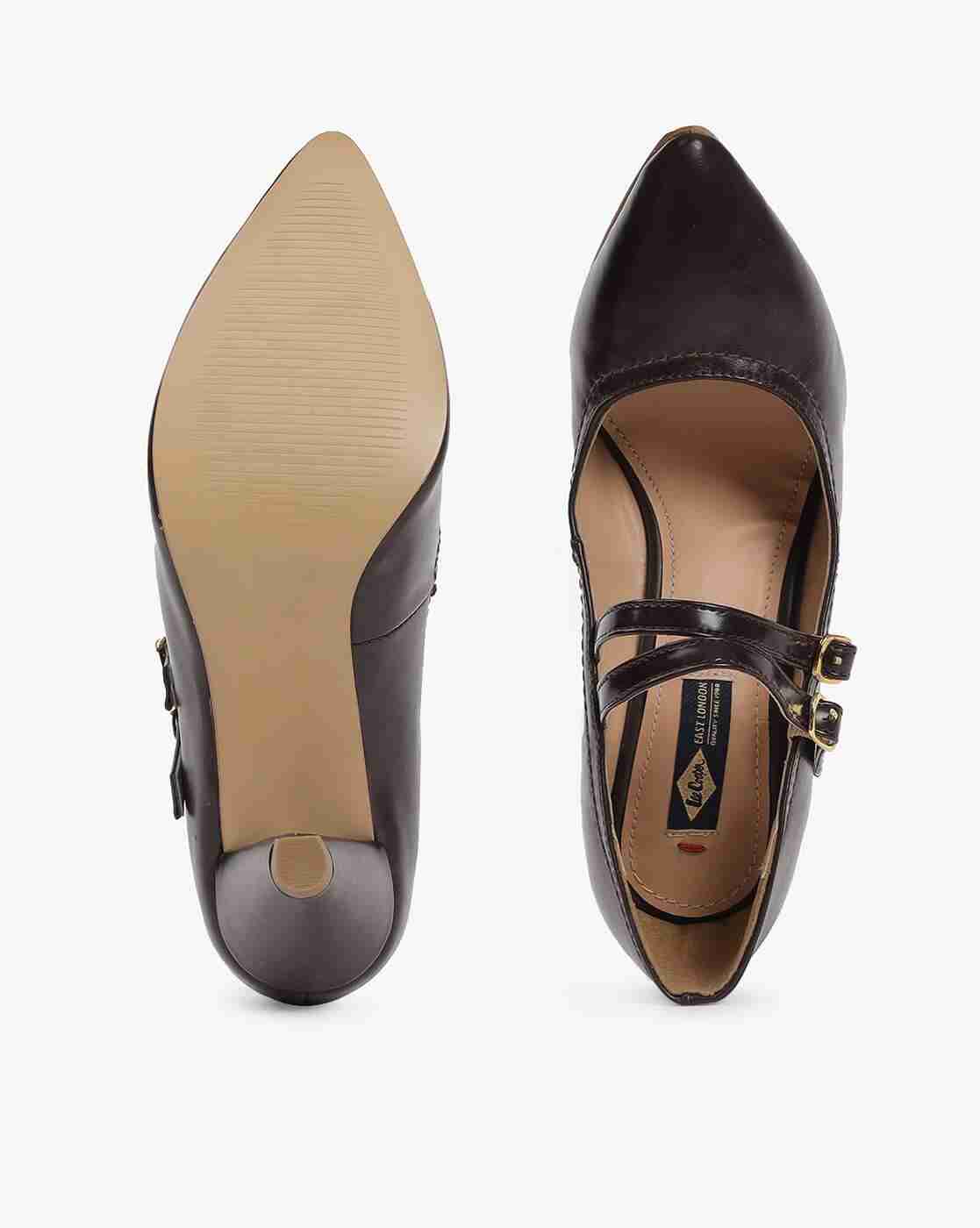 Lee Cooper | Pointed-Toe Cone-Heeled Pumps|3