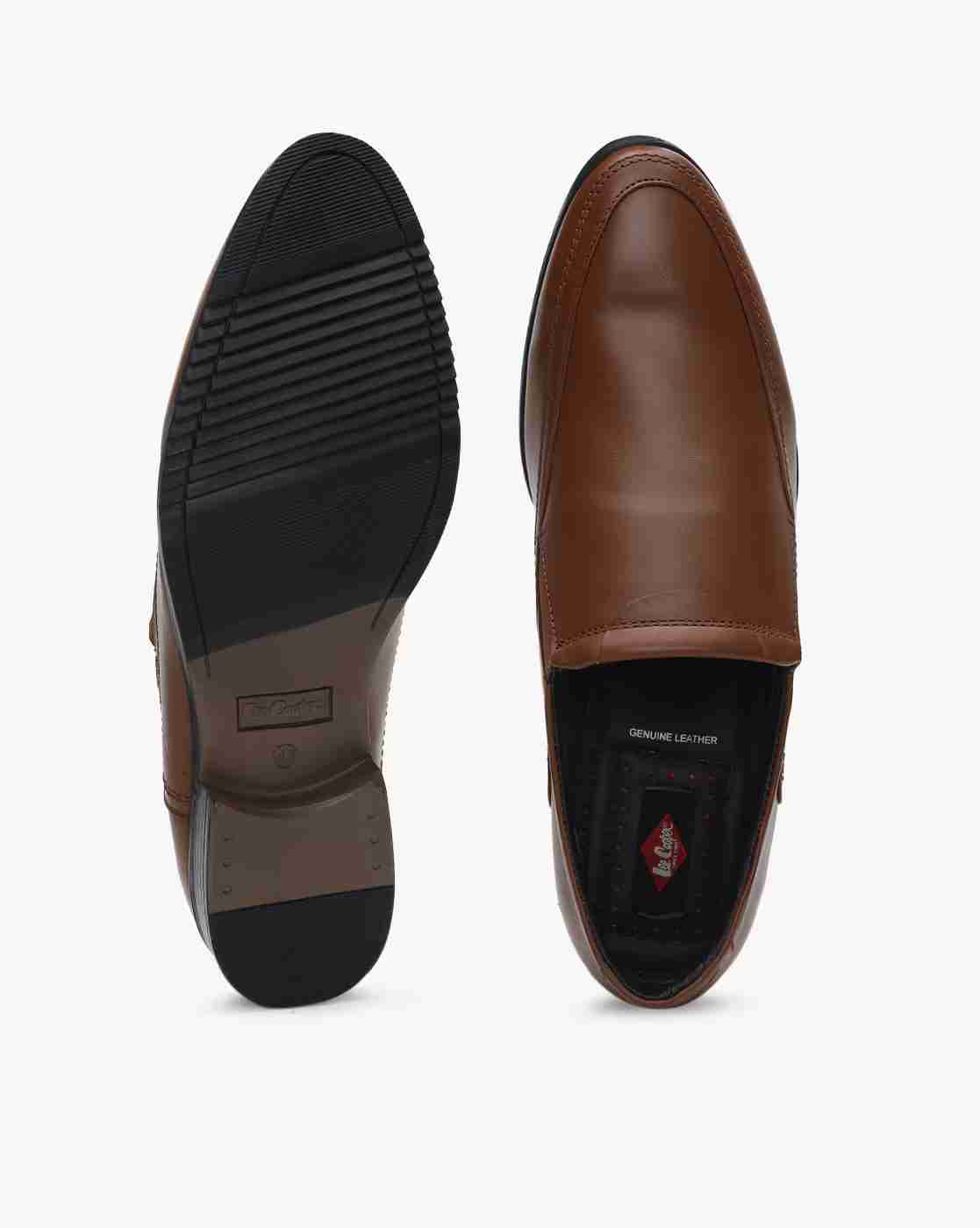 Lee Cooper | Textured Slip-On Formal Shoes|2
