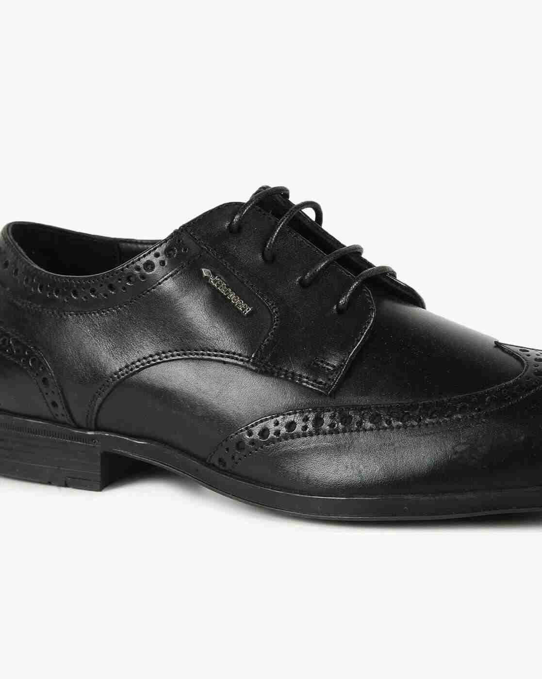 Lee Cooper | Panelled Oxford Shoes with Broguing|4