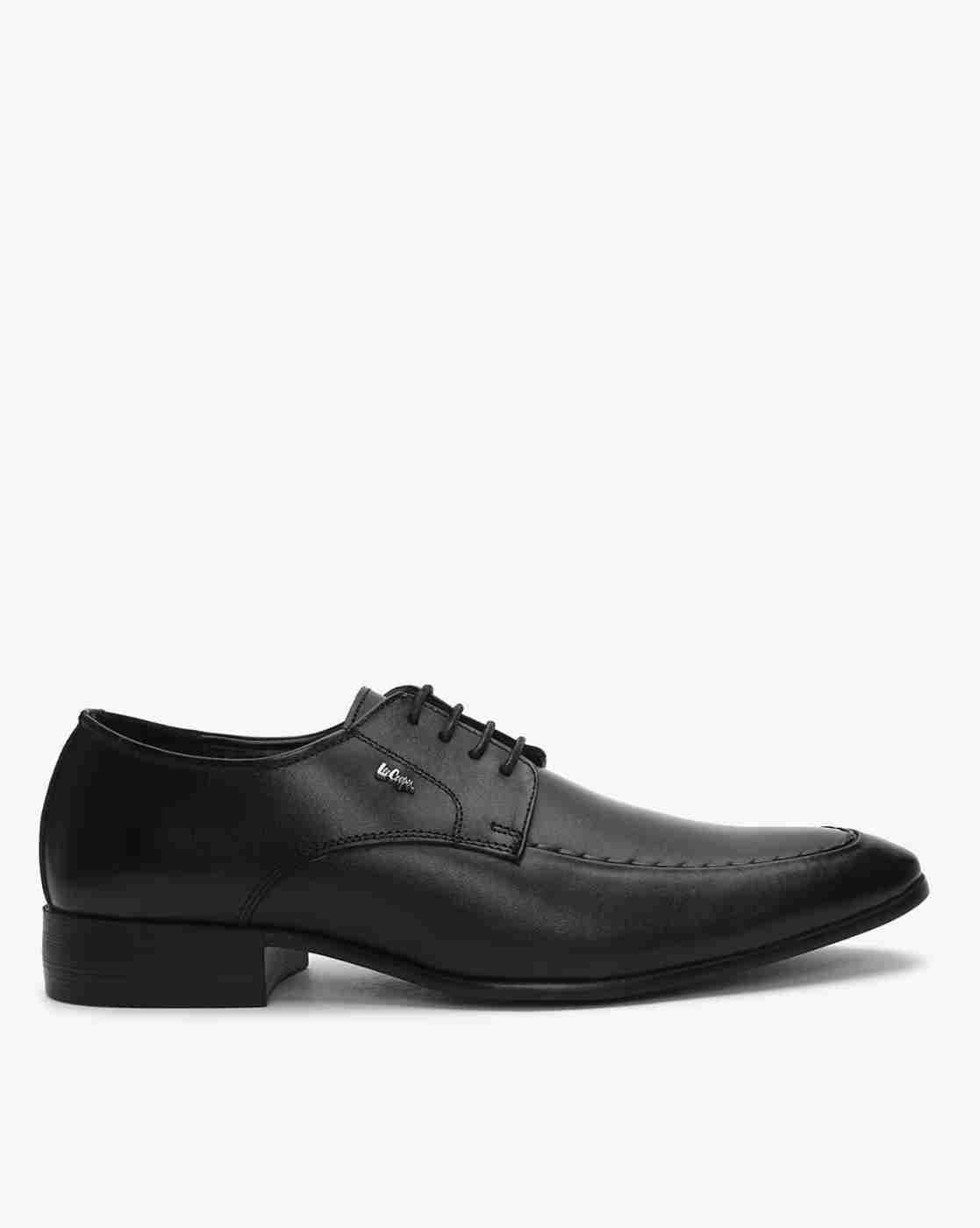 Pointed-Toe Derby Shoes