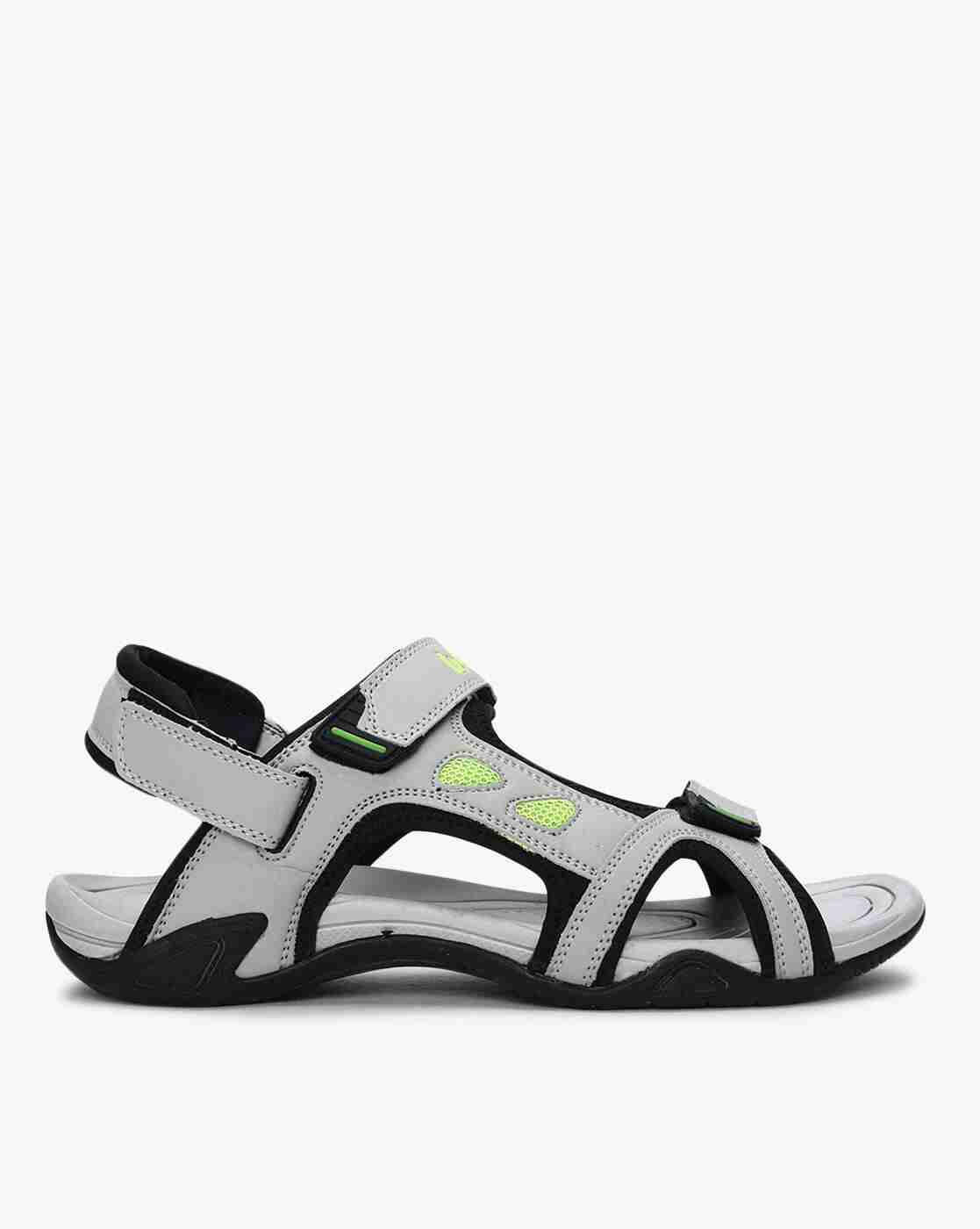 Strappy Sandals with Velcro Fastening