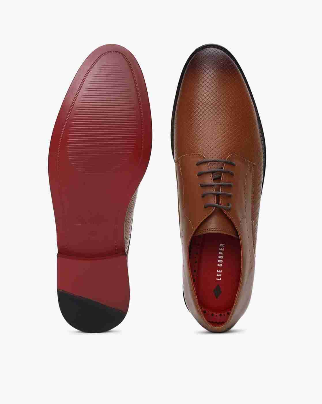 Lee Cooper | Basket Weave Derby Shoes|2