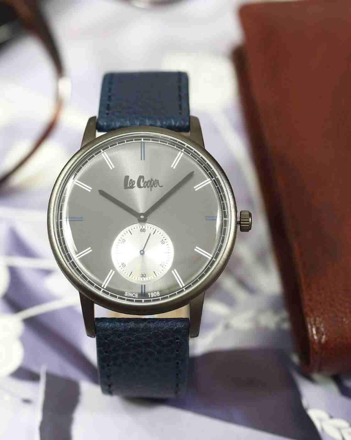 Lee Cooper | LC06673.069 Analogue Watch with Leather Strap|0