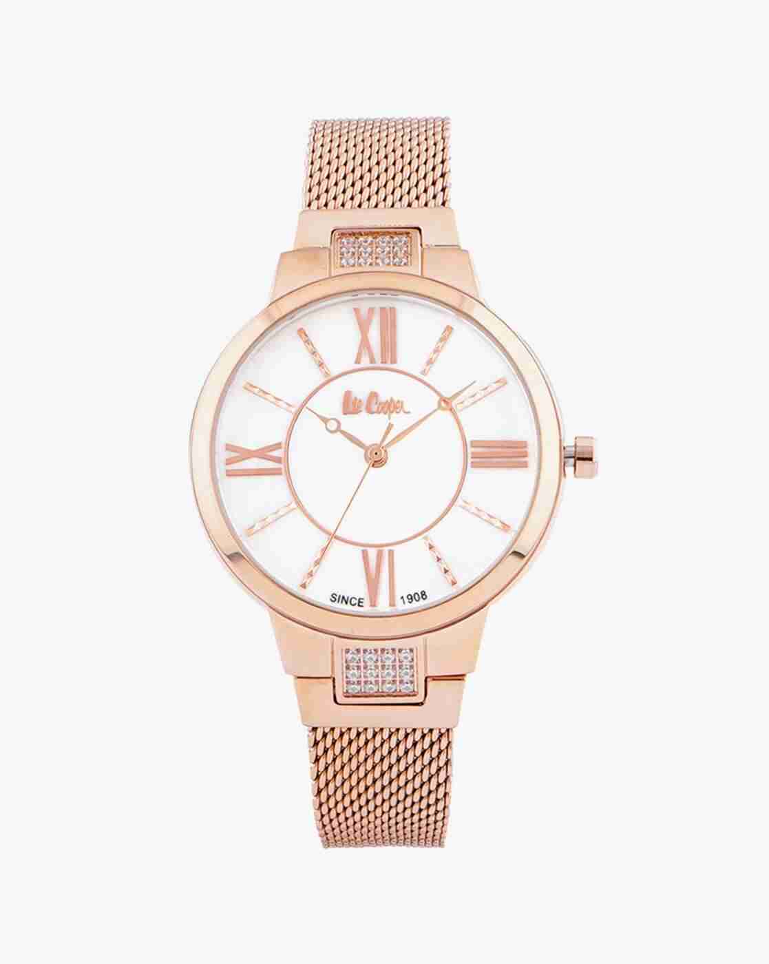 Lee Cooper | LC06646.420 Stone-Studded Analogue Watch|0