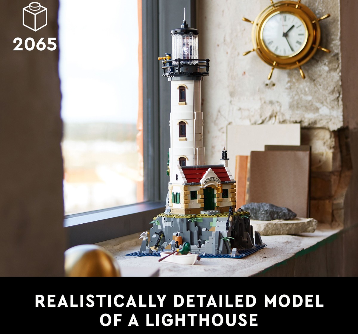 LEGO Ideas Motorised Lighthouse 21335 Building Kit for Adults 2,065 Pieces Multicolour 18Y+