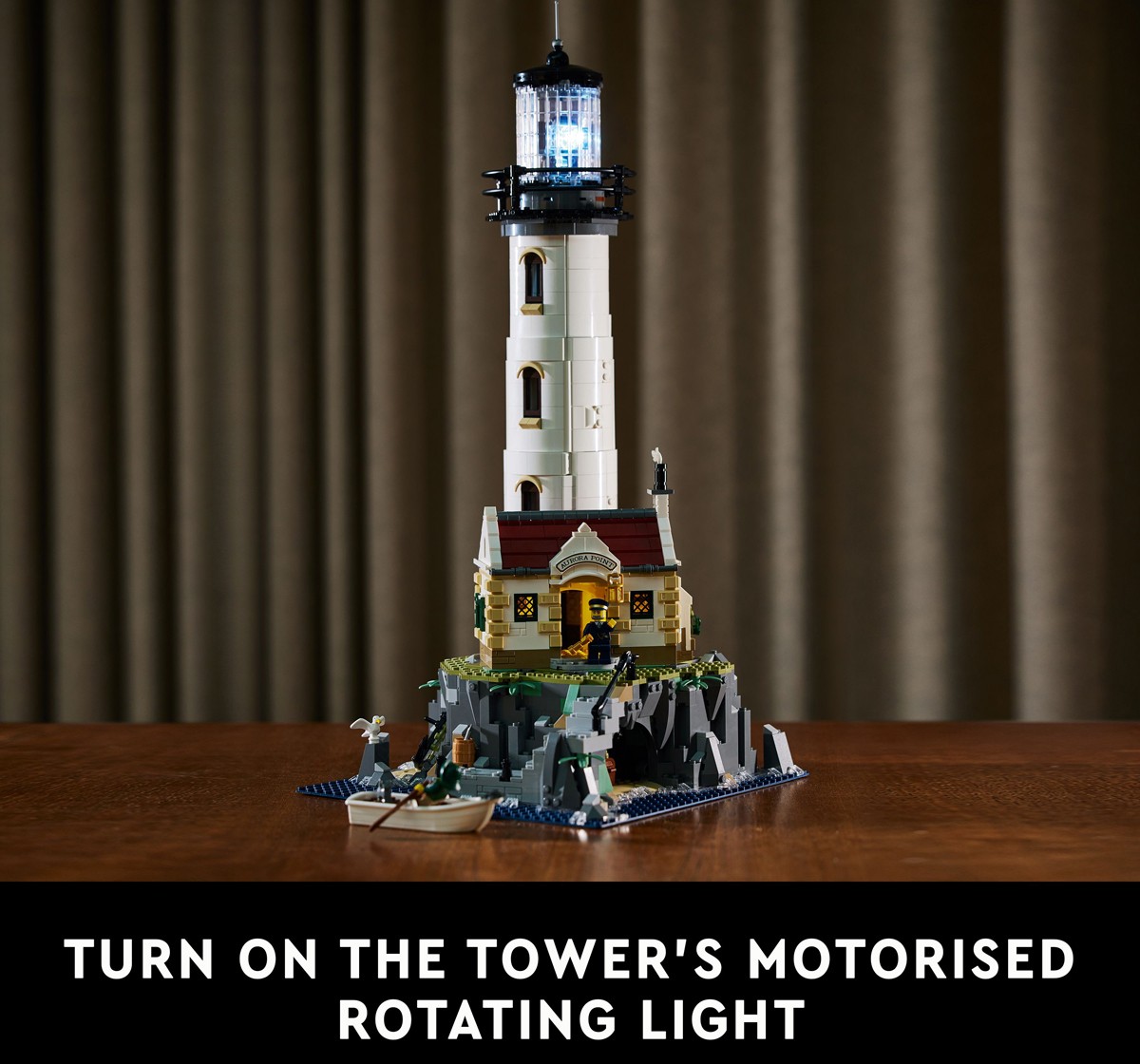 LEGO Ideas Motorised Lighthouse 21335 Building Kit for Adults 2,065 Pieces Multicolour 18Y+