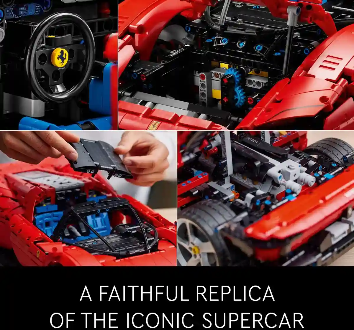 LEGO Technic Ferrari Daytona SP3 42143 Building Kit 3,778 Pieces