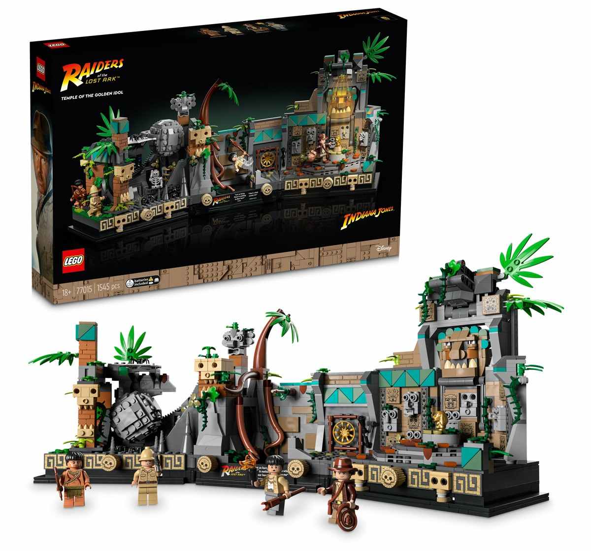 LEGO Indiana Jones Temple of the Golden Idol 77015 Building Kit
