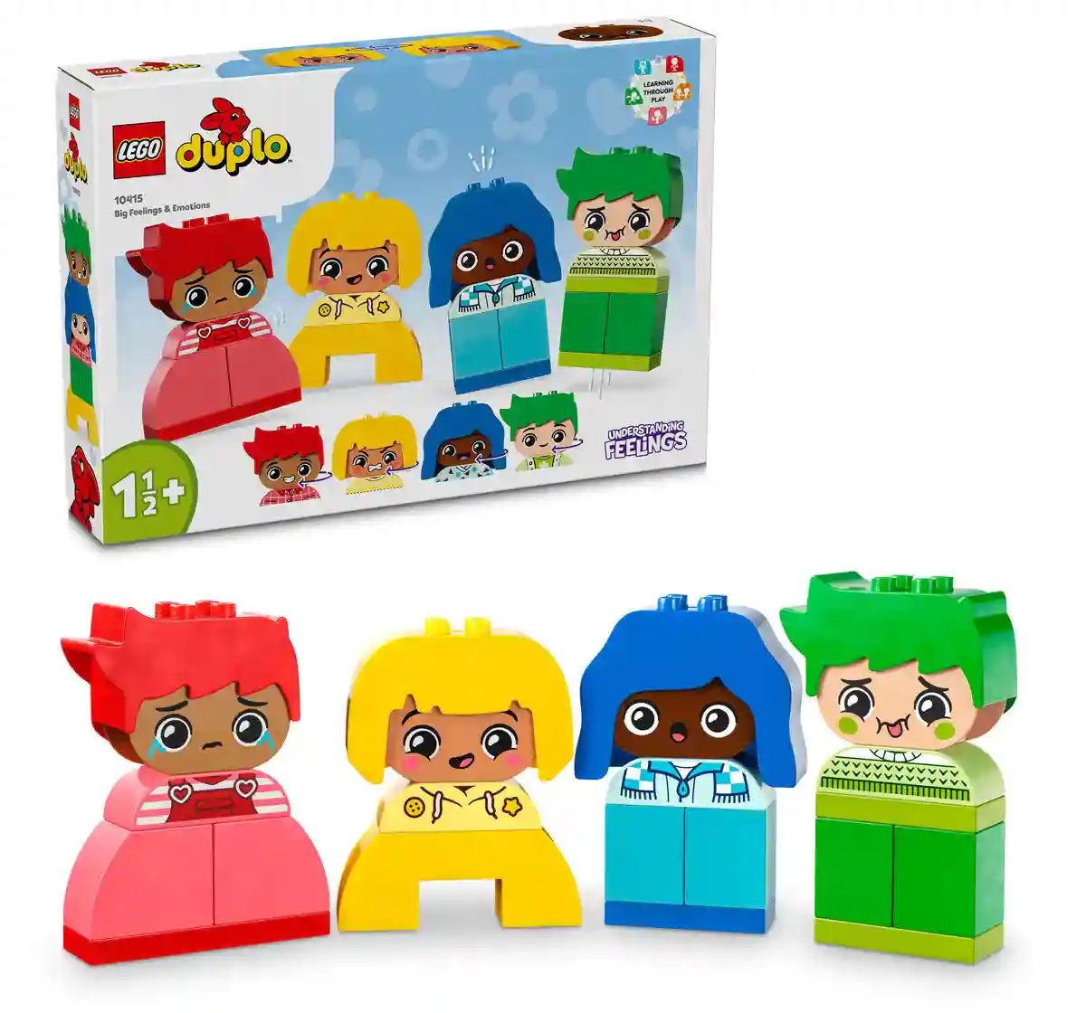 Lego Duplo My First Big Feelings & Emotions 10415 Multicolour For Kids Ages 18M+ (23 Pieces)