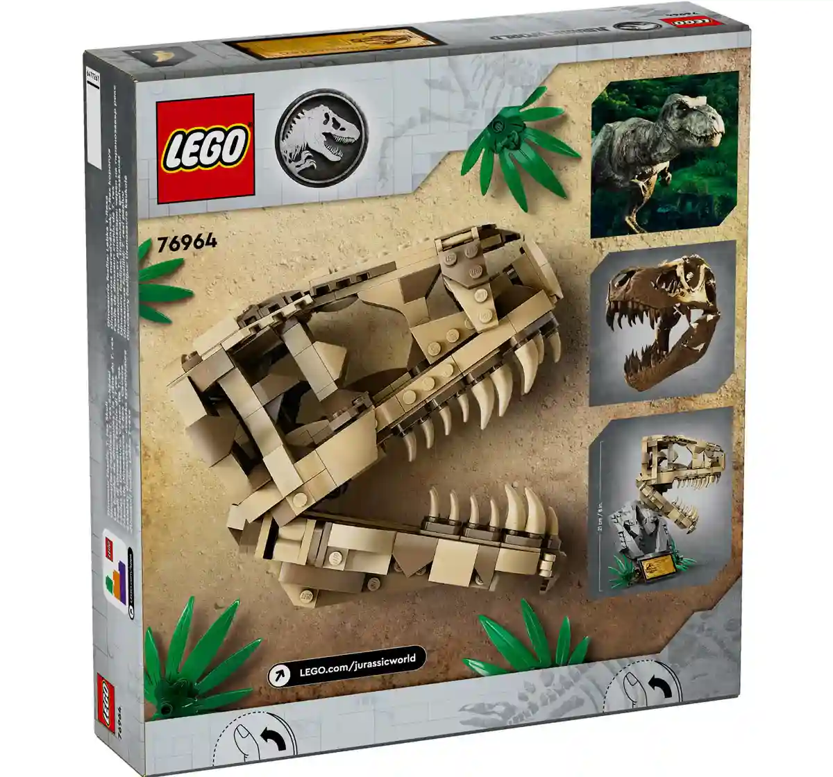 りーこ Lego Jurassic World Dinosaur Fossils: T. Rex Skull 76964