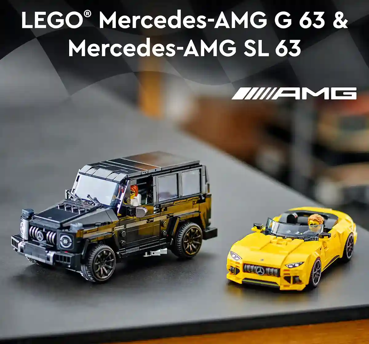 Lego Speed Champions Mercedes-Amg G 63 & Mercedes-Amg Sl 63 76924