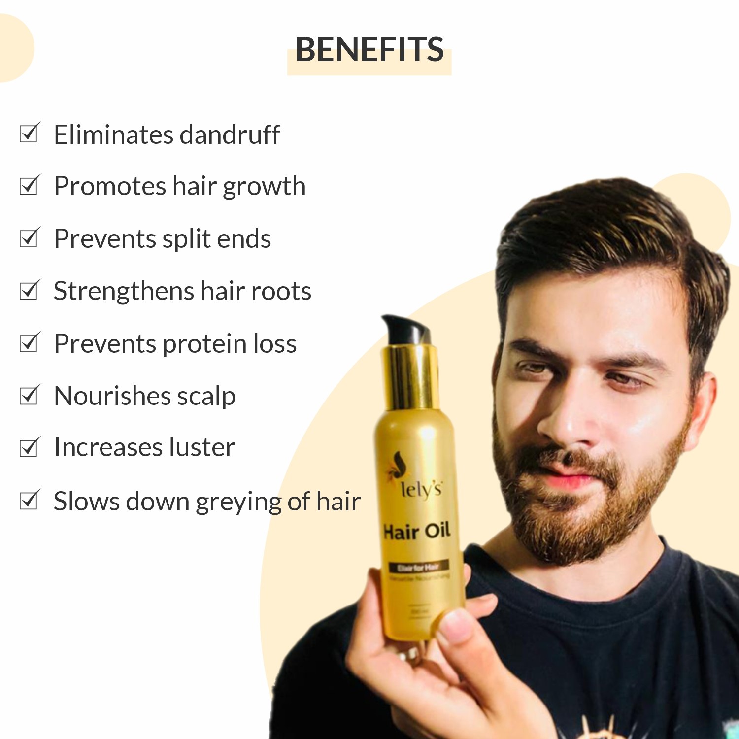 Lely’s Hair Oil For Hair Growth Transforms DryBrittle Hair Into