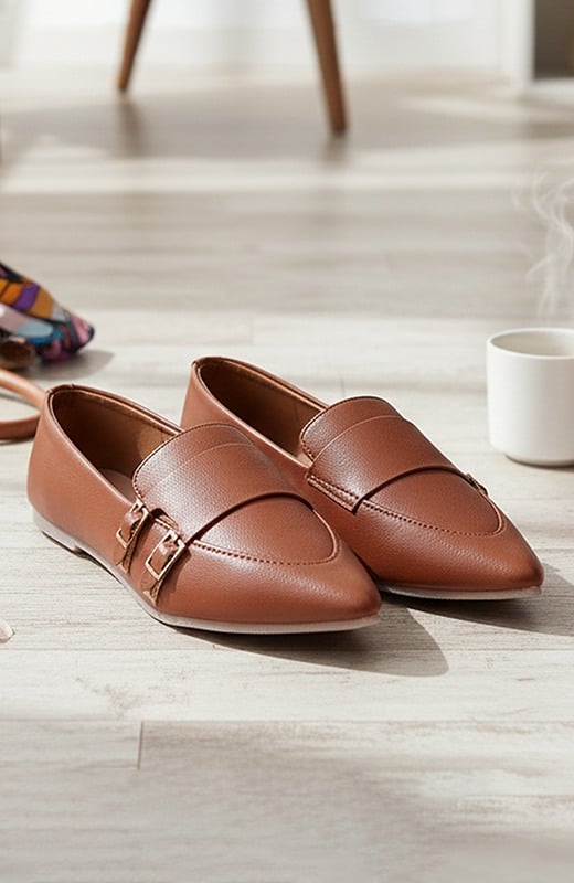 WZAYA
Embellished Pointed Toe Ballerinas