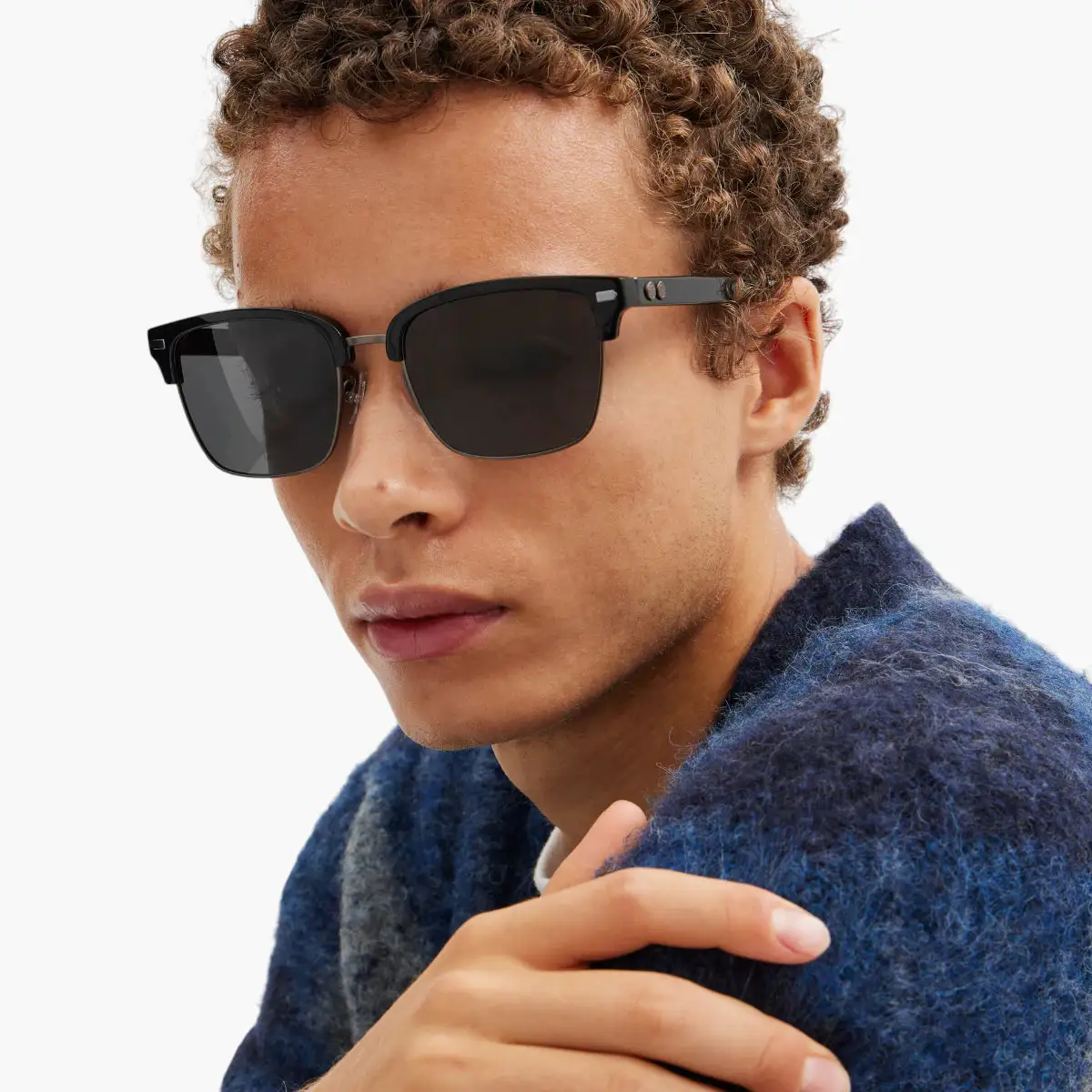 Rivet Retro Sunglasses