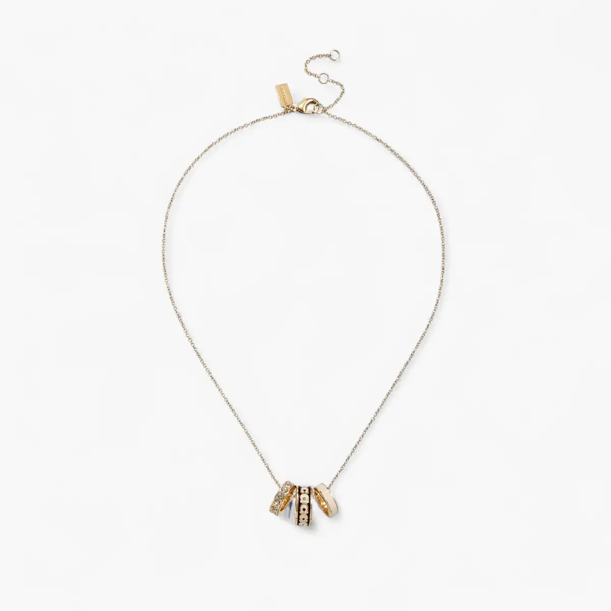 Signature Enamel Rondell Necklace