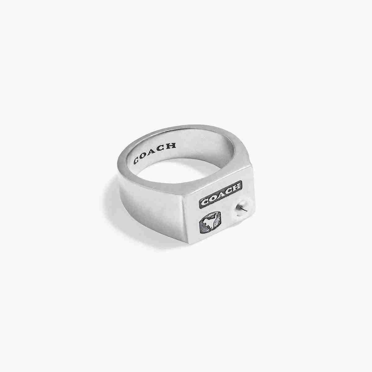 Mens Signature Signet Ring