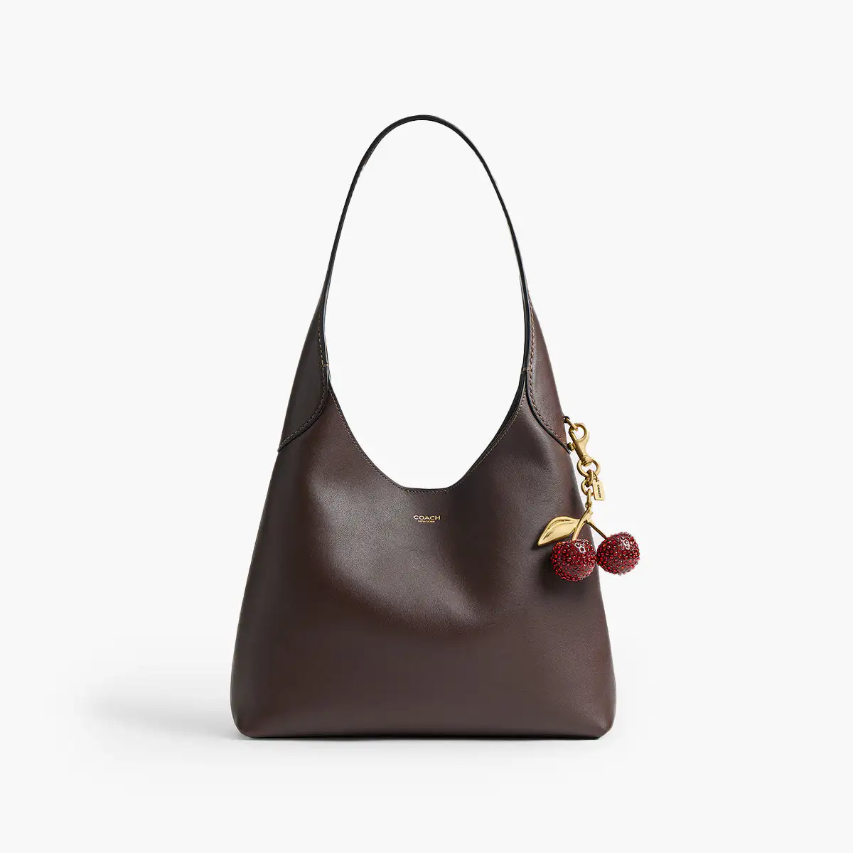 Small Crystal Cherry Bag Charm