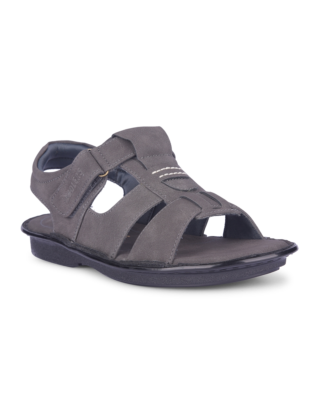 Men's Coolers Grey Solid Sandal