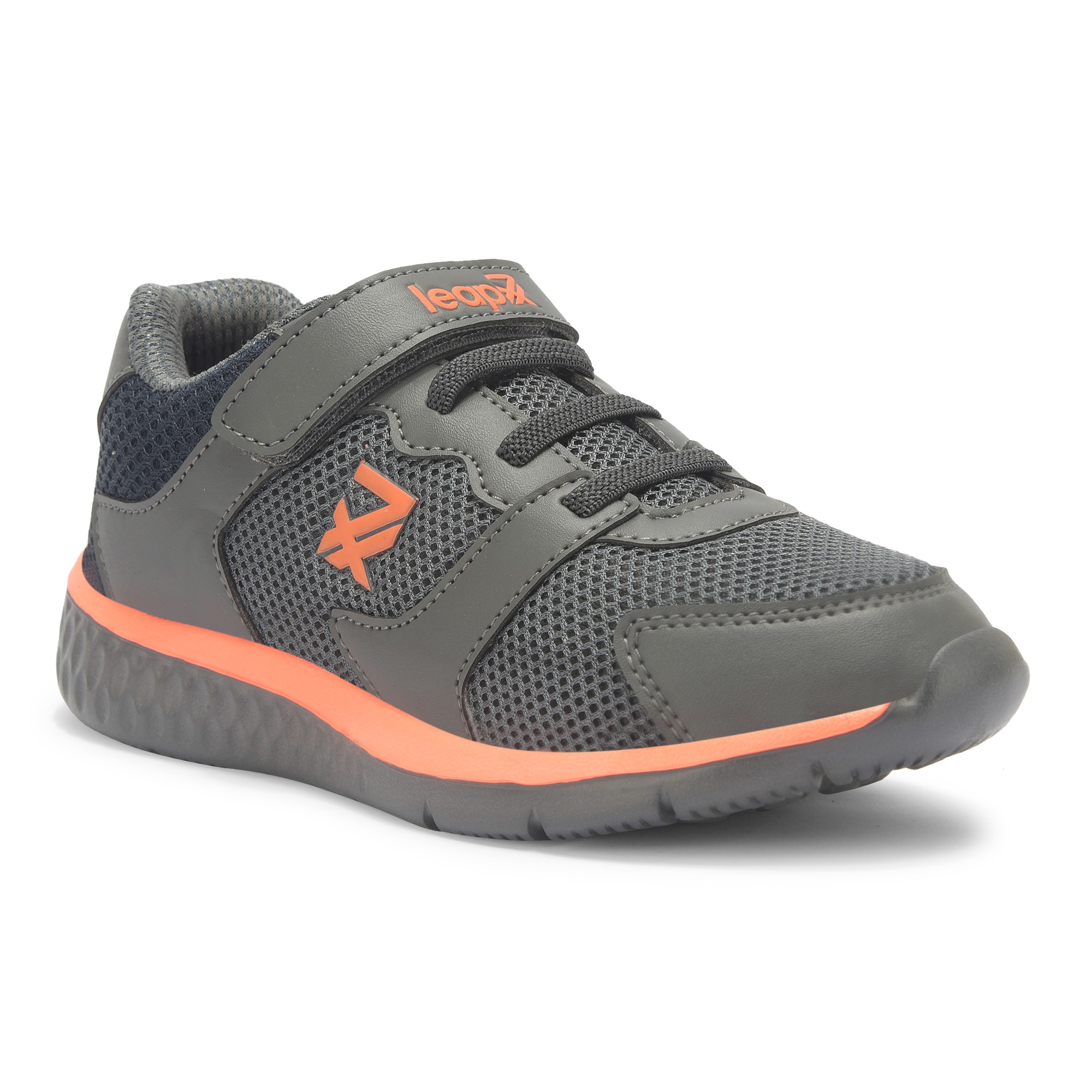 LEAP7X by Liberty JAMIE-65E Grey Sports Shoes for Kids