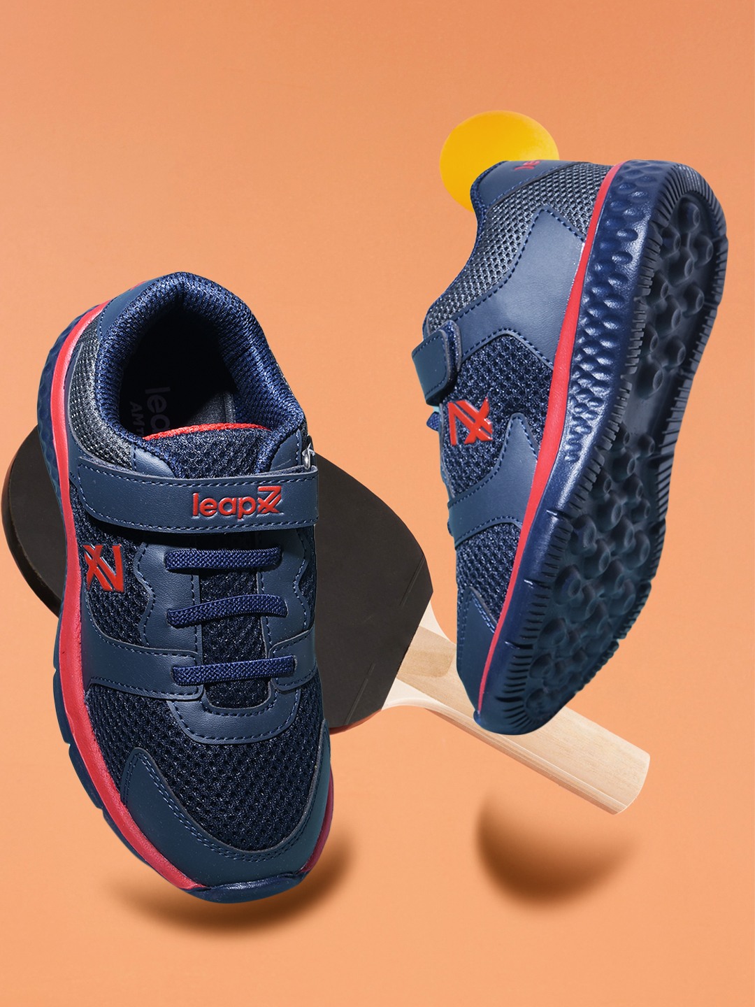LEAP7X by Liberty JAMIE 65E N.Blue Sports Shoes for Kids