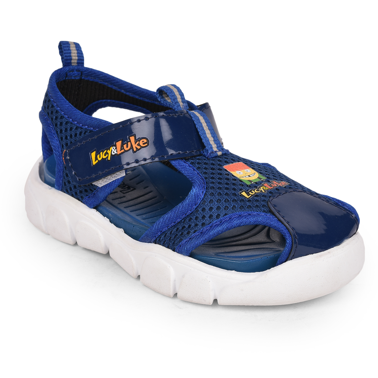 Lucy & Luke by Liberty FLYNN-29 R.Blue Sandals for Kids