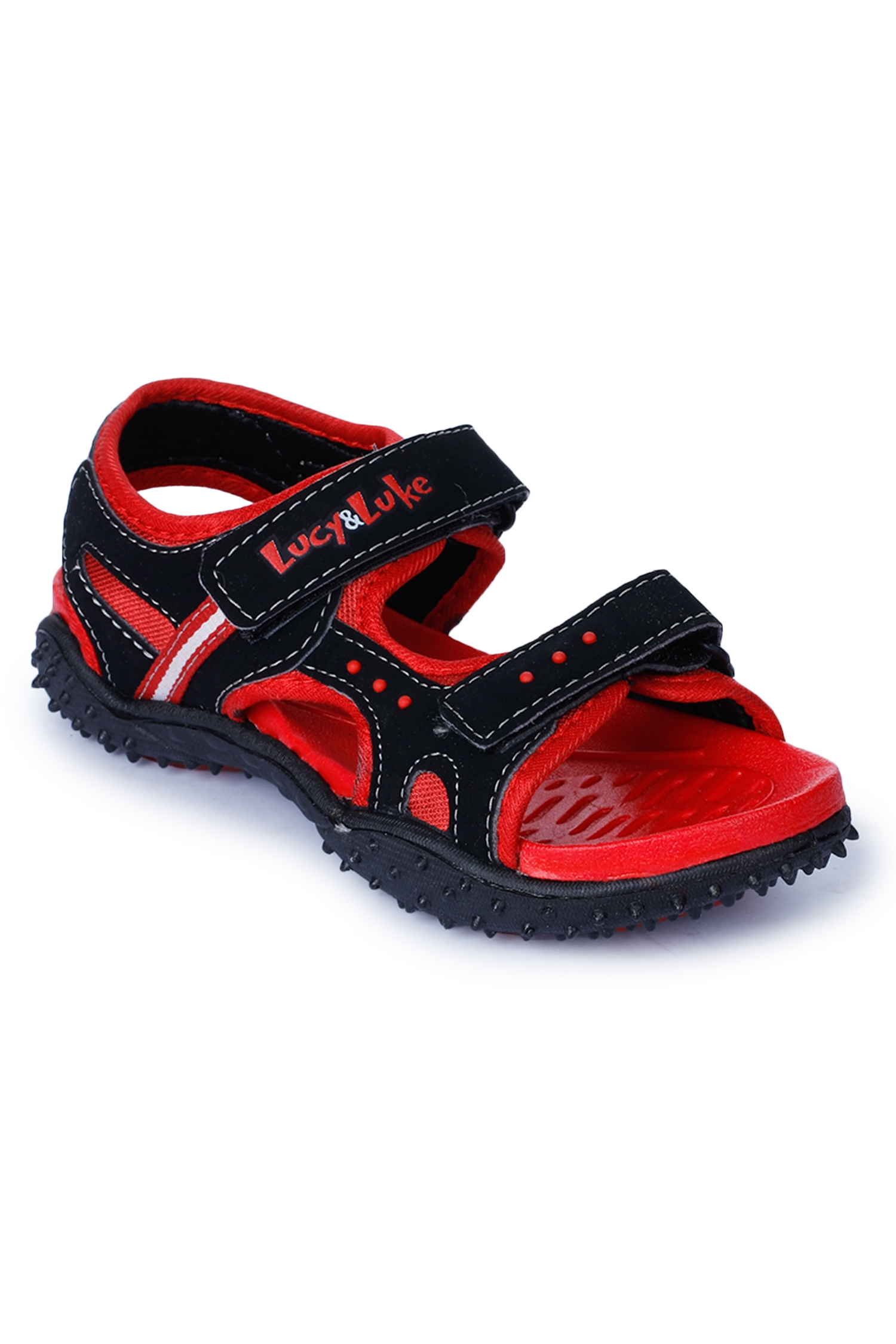 Lucy & Luke by Liberty HABANA Red Sandals for Kids