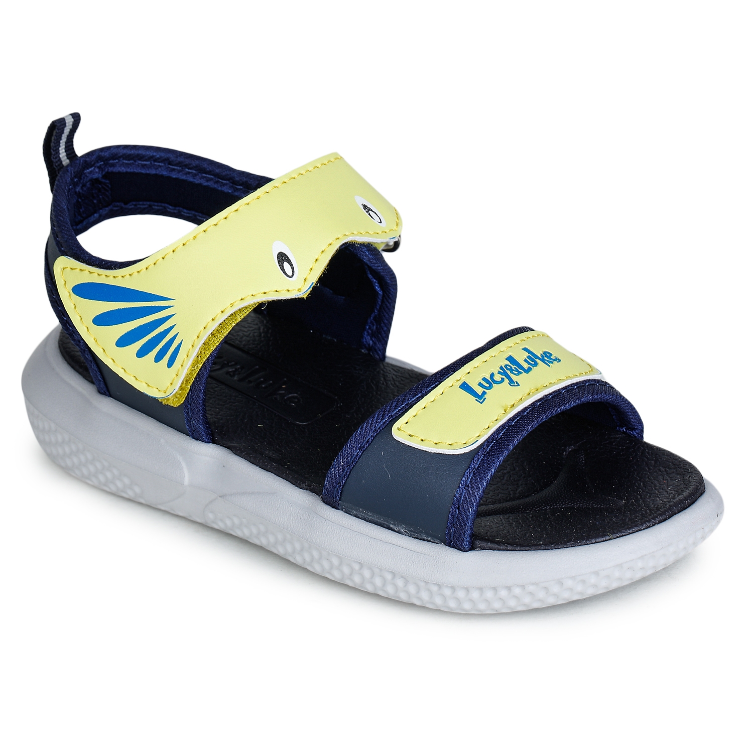 Lucy & Luke by Liberty HIPPO-1 Yellow Sandals for Kids