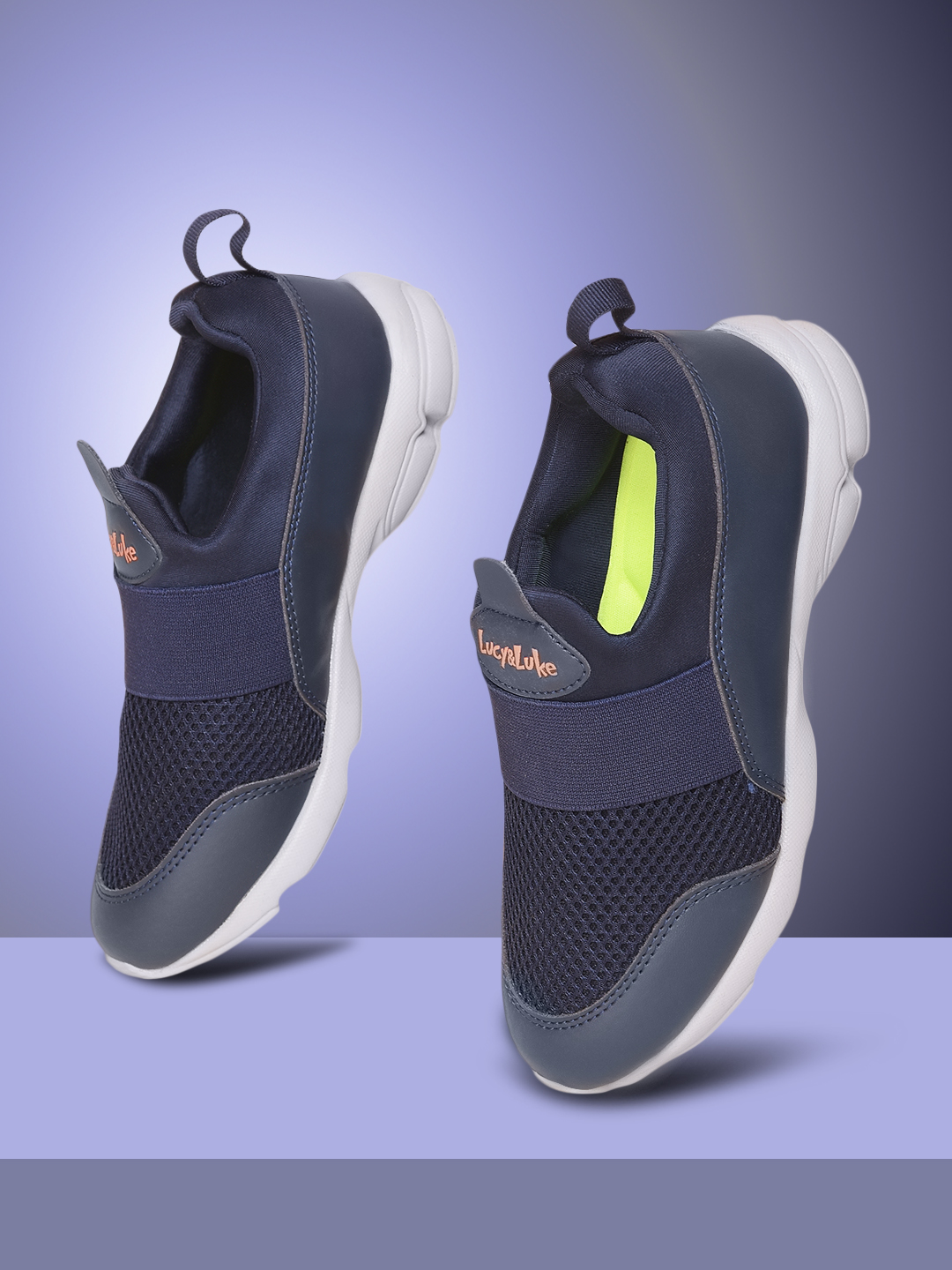 Lucy & Luke by Liberty KSN-51 N.Blue Casual Shoes for Kids