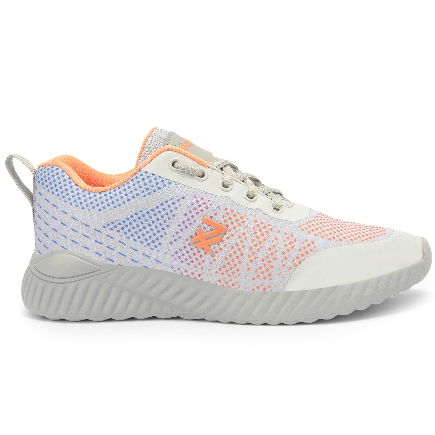 LEAP7X by Liberty Kids NITKID-4EL L.Grey Running Shoes